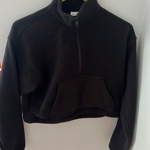 Tna fleece cropped jacket